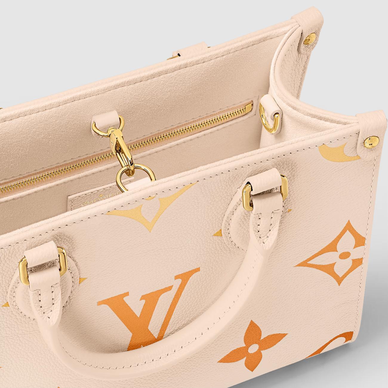 Túi Louis Vuitton OnTheGo PM Nữ Be Nhạt